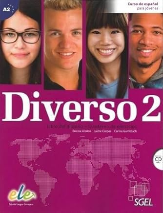 Diverso. Libro del alumno-Ejercicios. Con espansione online. Con CD Audio. Per le Scuole superiori: Diverso 2 + CD Libros,Libros universitarios y de estudios superiores,Humanidades