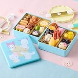 紀文 おせち 詰合せ サンリオ キャラクターズ 2026 (二段重 / 23品 / 冷蔵 解凍不要) 予約 キティ シナモロール おせち料理 和風 洋風 盛り付け済み お正月 (12月30日お届け)