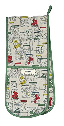 Ulster WeaversSeasalt Jam Jars Double Oven Glove - The Cornish Home