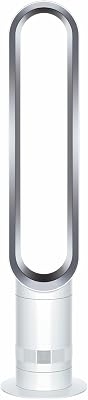 Dyson Cool™ AM07 Ventilatore a Torre Senza Pale – Raffrescamento Potente con Tecnologia Air Multiplier™ per Ambienti Ampi, Funzionamento Silenzioso, 10 Velocità, Oscillazione 70°, Telecomando