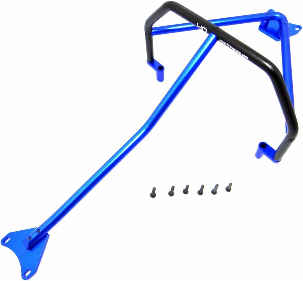 Hot Racing LCF11206 Blue Aluminum Inner Roll Cage Lcg Slash 4x4 or Rally