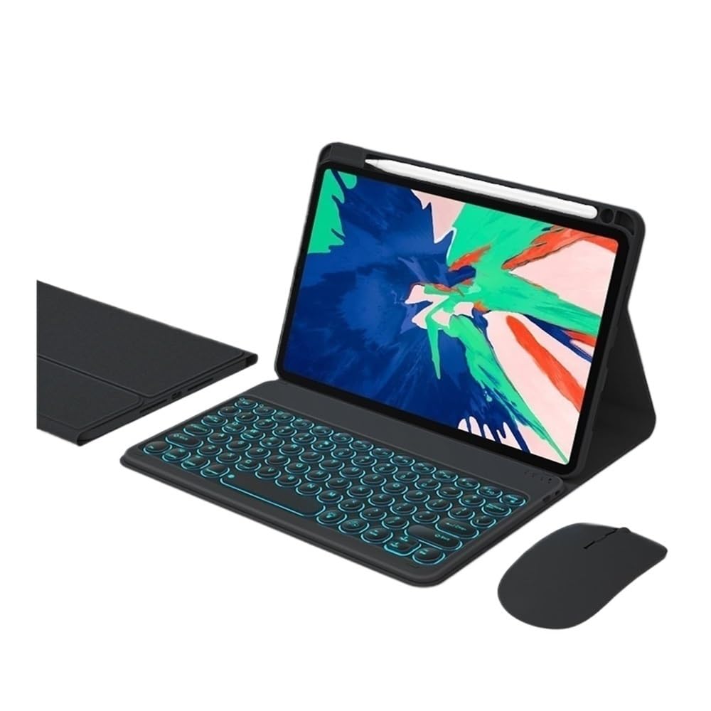 Funda teclado retroiluminado Huawei Matepad Pro 12.6 con ratón 7