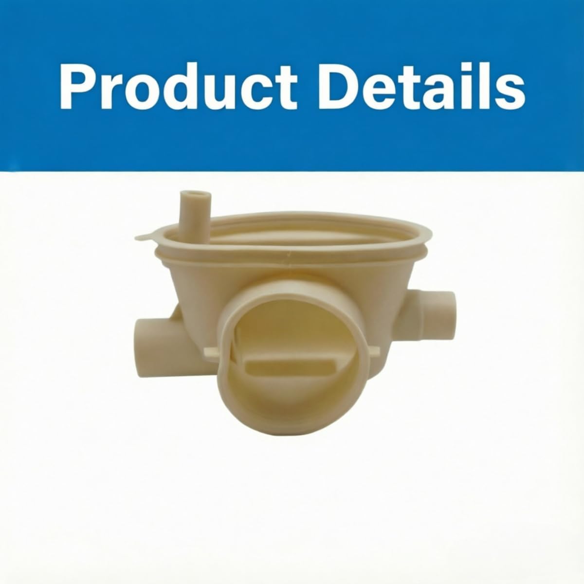 WD18X10026 Dishwasher Sump Inlet Replacement Fits GE 1088559, AH959014, EA959014, PS959014