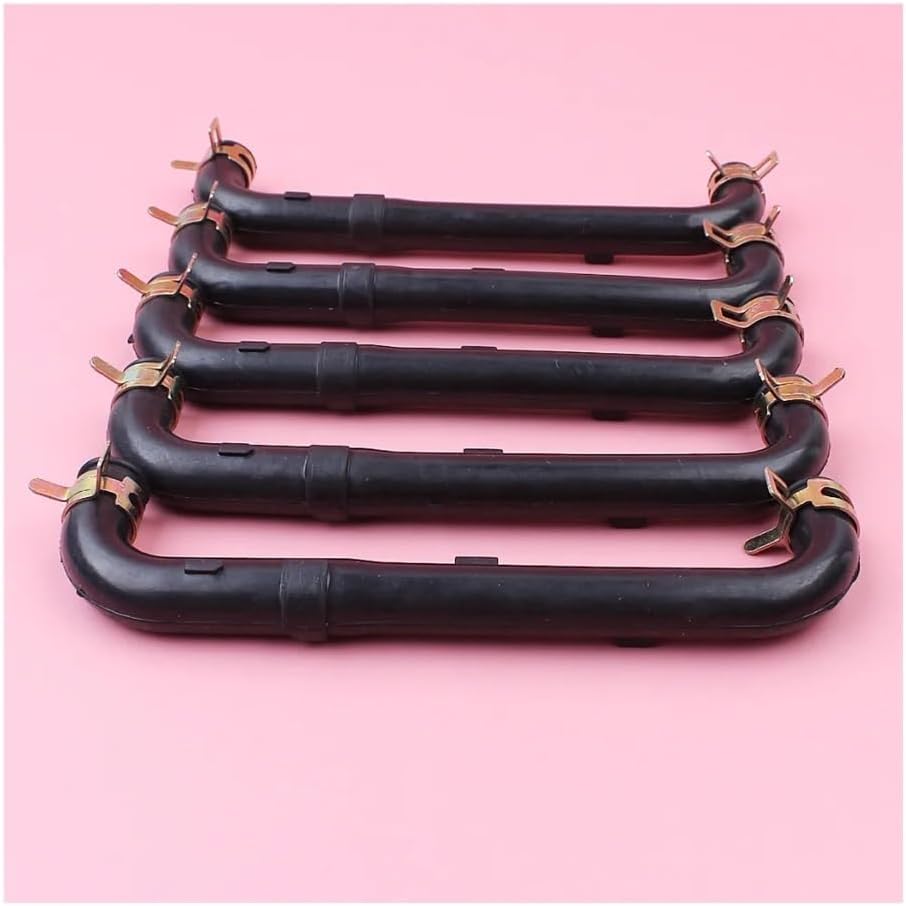 5pcs Oil Tube Pipe Hose Clamp Fit For GX35 GX35NT UMK435 Brush Cutter Small Engine Motor Part
