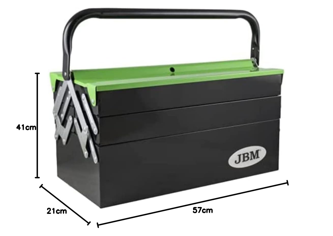 JBM Caja para Herramientas con 6 Compartimentos