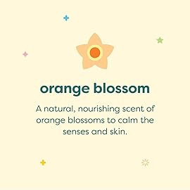 BabyGanics Baby Shampoo + Body Wash Pump Bottle, Orange Blossom, Tear-Free, 16 Fl Oz (Pack of 3), Packaging May Vary