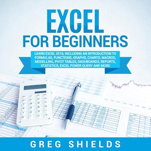 Excel for Beginners Audiolivro Por Greg Shields capa