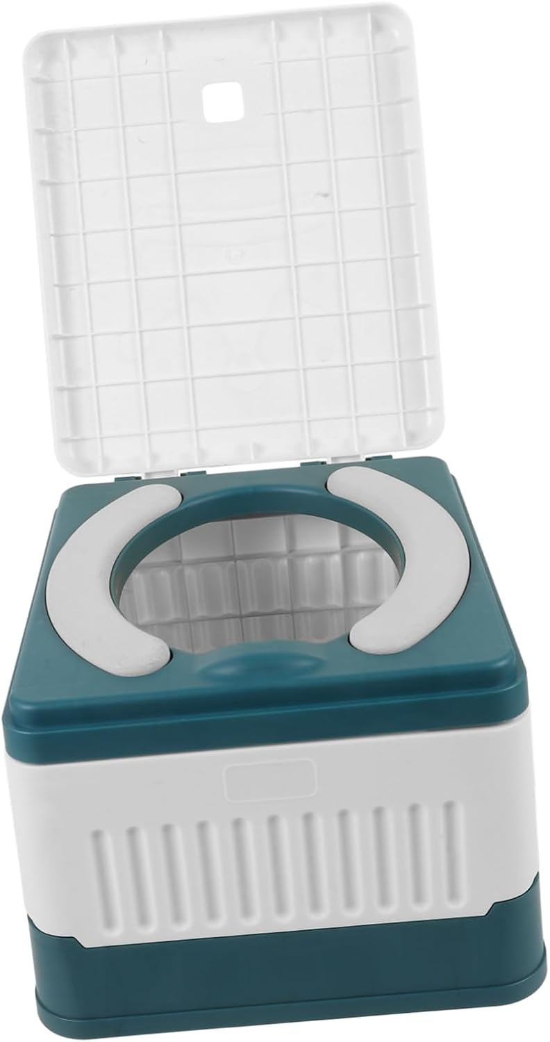 Foldable Portable Toilet for Boys and Girls Travel Potty Non-Slip Base Carry Bag Emergency Camping Toilet for Outdoor Use