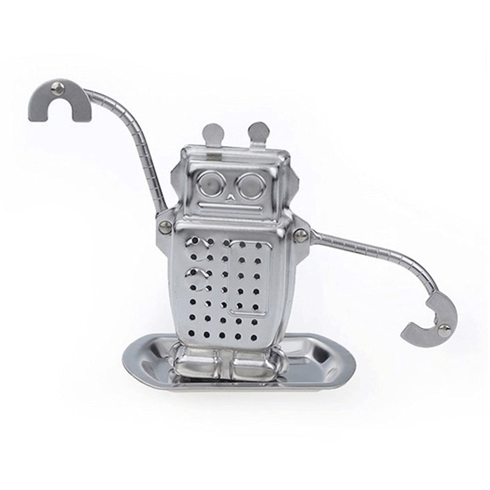 Passoire à thé en acier inoxydable - Robot à thé mignon - Filtre à thé recyclable