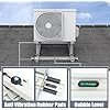 Amazon.com: Flamorrow Rooftop Mini Split Mount Bracket, Adjustable Roof ...