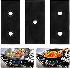 3pcs Stove Cover, Stove Protector for Gas Range, Washable Reusable Stove Top Covers, Heat Resistant Gas Range Protectors Covers, Stove Burner Covers for Gas Stove Top Fit All Stove Types
