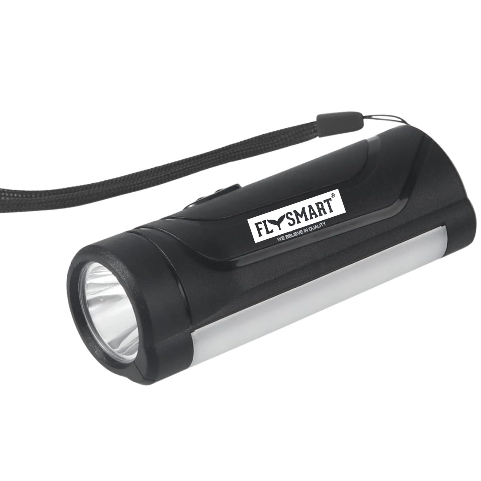 flysmart rechargeable led headlamp with ir sensor, 1 piece, metal spotlight (design 5)