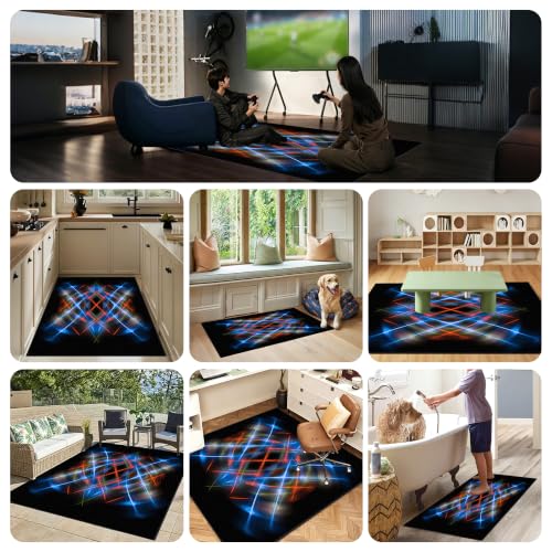 Tapis de jeu gaming pour chambre 170x200cm antidérapant - 8