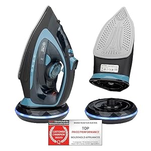 Tzs First Austria 5633-4 Kabelloses Dampfbügeleisen