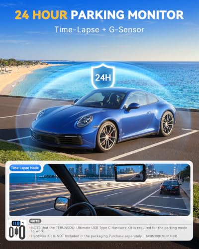 Terunsoul 4K+4K Dash Cam