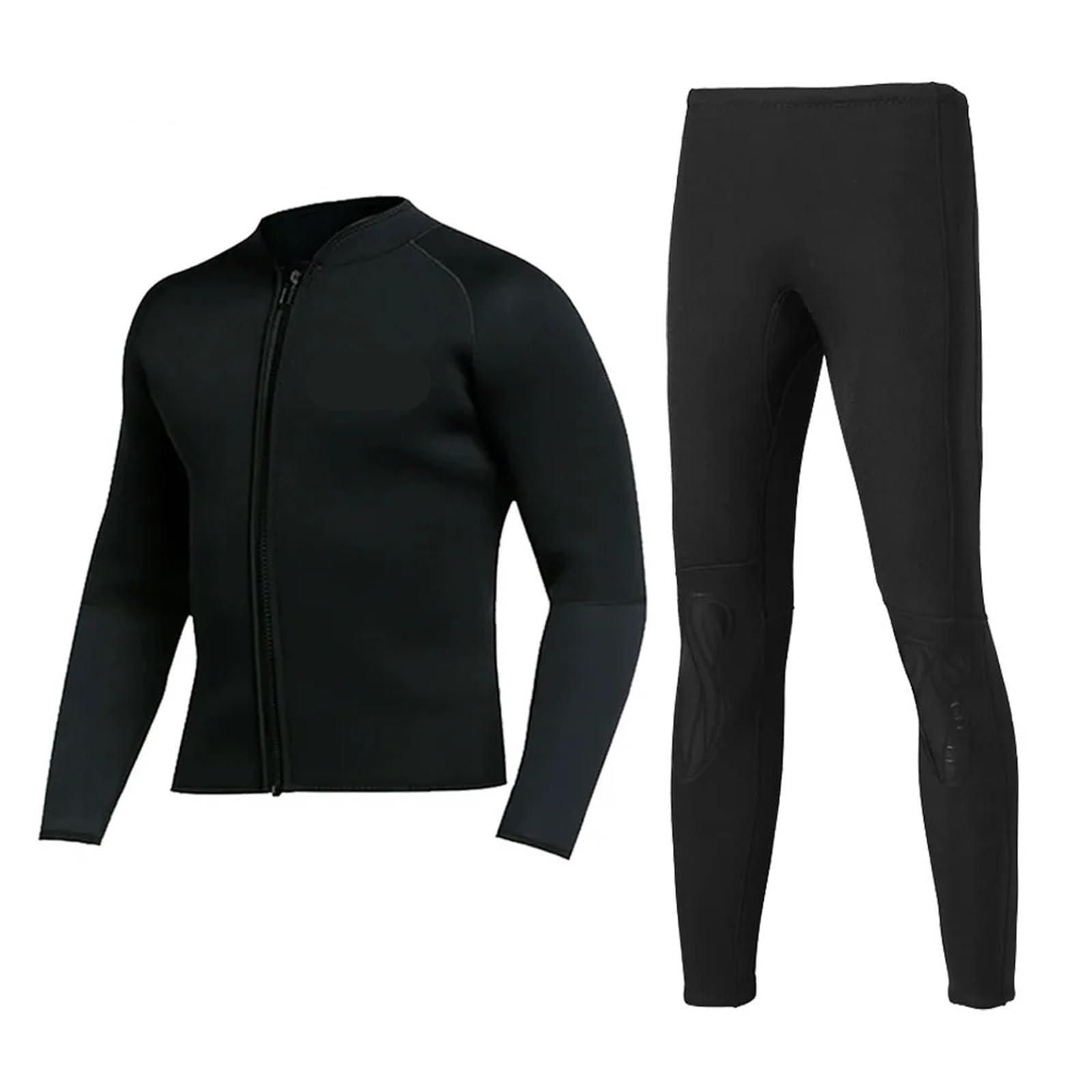 Mute Uomo Donna Muta in neoprene da 1,5 mm Donna Uomo Diviso Tuta surf calda a maniche lunghe Nuoto bagnato Prova di freddo Set completo Immersioni