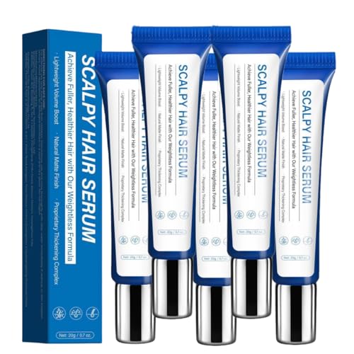 Sérum capilar para el crecimiento del cabello, sérum capilar en ampollas, nutre y fortalece, ideal para combatir la caída y el debilitamiento del cabello, con una textura refrescante, no grasa y lige