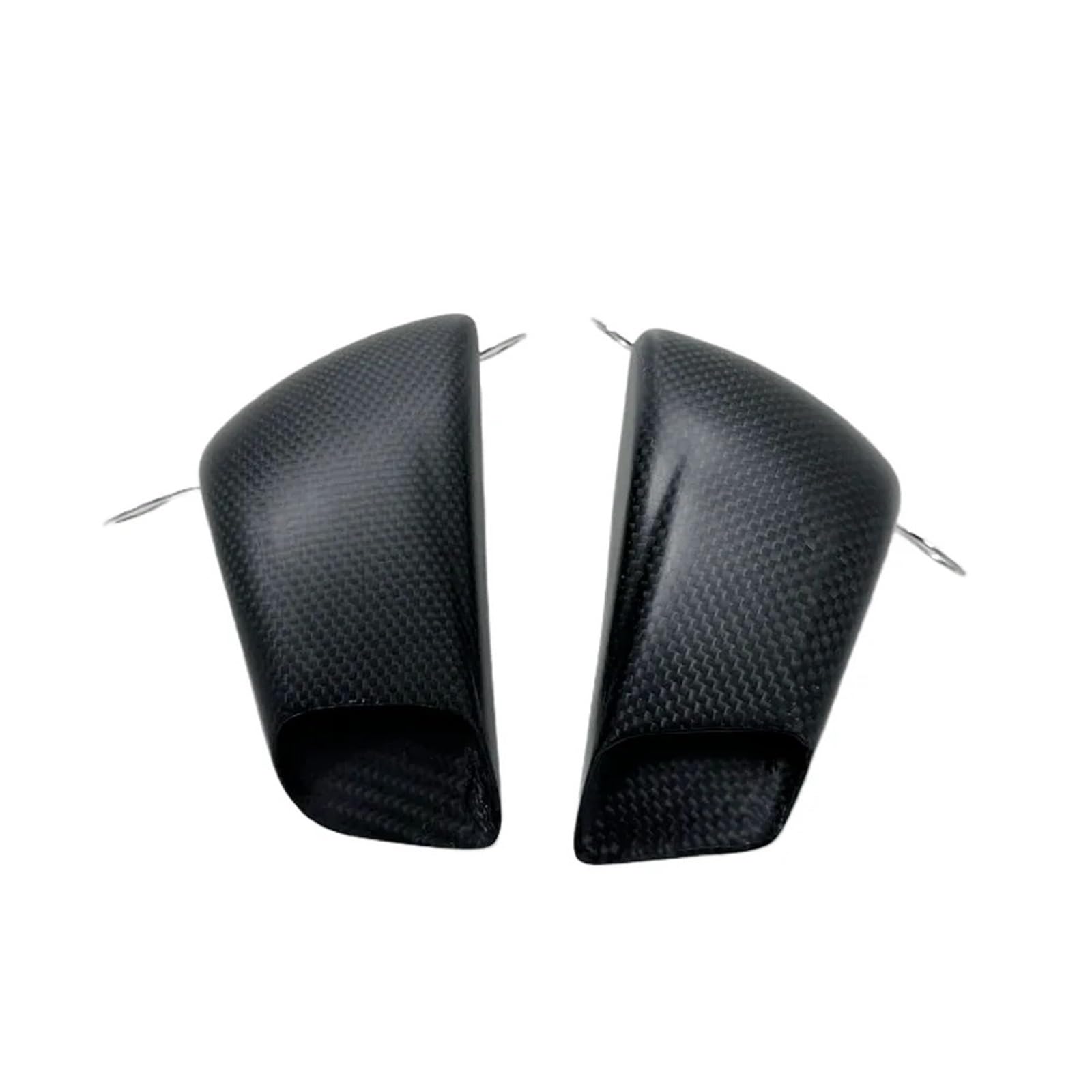 Radiatore guida aria freno anteriore Adatto per Aprilia RSV4 RSV4 RR RSV4 2015-2024 2025 Copertura radiatore pinza freno anteriore in fibra di carbonio per moto(Matte-1set)