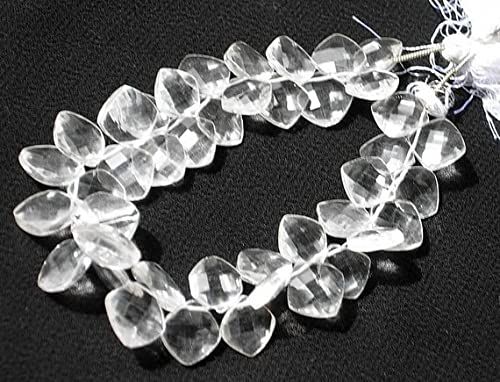 Cristal de roche facetté LKBEADS pour créer vos bijoux d'été bohèmes