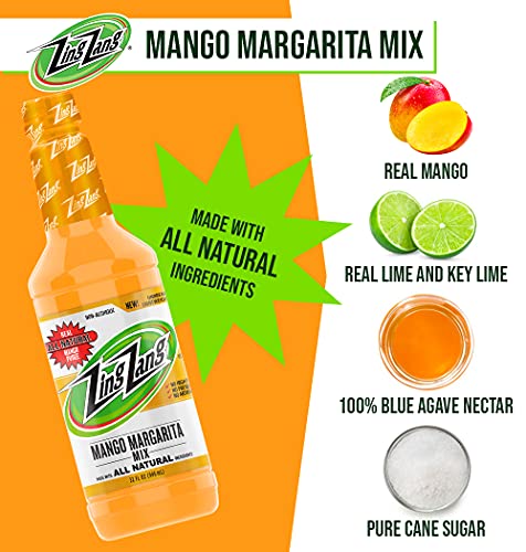 Zingzang-Cocktail-Mix-Parent (Mango Margarita, 32 Fl Oz Bottle (Pack Of 1)) #TOP2