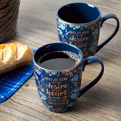 Christian Art Gifts Mug May He Give You Ps. 20:4 #TOP2