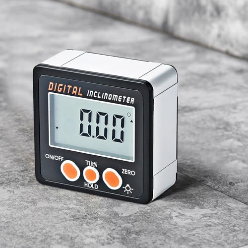 Medidor digital de ángulos con base magnética Sewroro miniatura 6