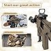 IZOKEE Combination Soft Bullet Toys Gun for Boys, Empty Shell Ejecting Design, 2 Modes Blasting Toy Foam Blaster with 80 Soft Foam Bullets, 3 Magazines. Gifts for Boys Girls Birthday Christmas
