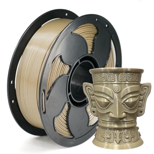 Image of Metal Champagne Gold PETG 1.75mm 1kg Shiny Metallic 3D Filament FDM AMS