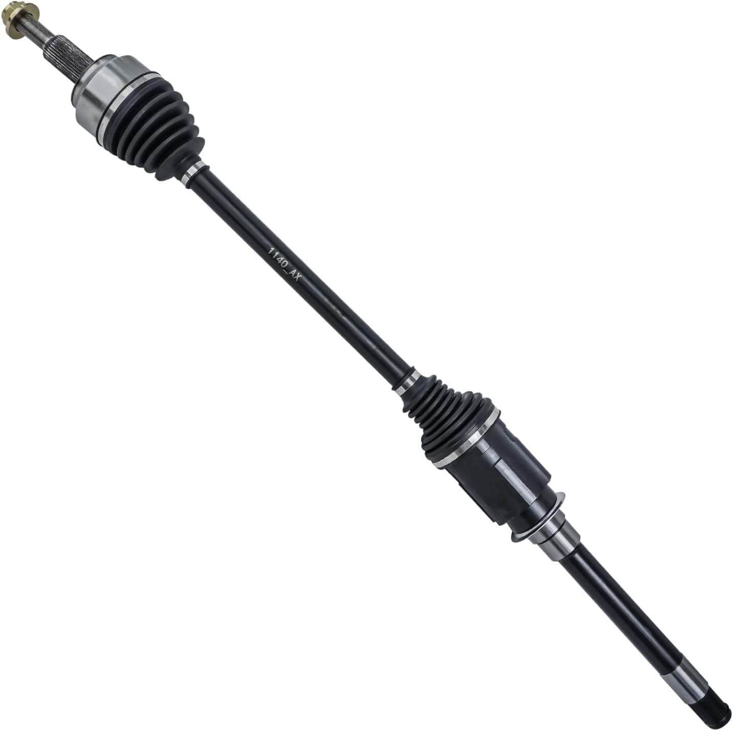Detroit Axle - Front Right CV Axle for 2011-2021 Jeep Grand Cherokee | 2011-2025 Dodge Durango, 2012 2013 2014 2015 2016 2017 2018 2019 2020 Passenger Side CV Axle Shaft Replacement