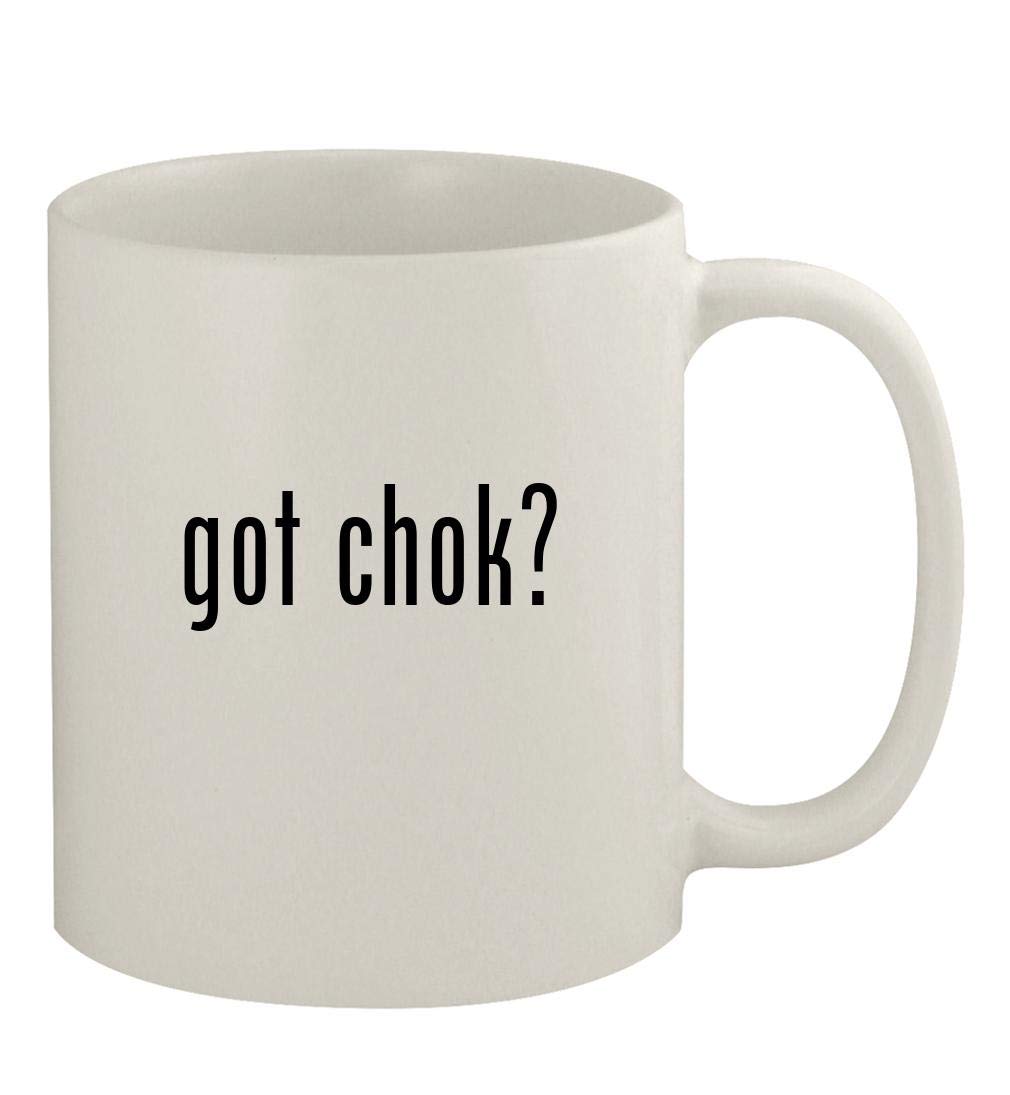 got chok? - 11oz Ceramic White Coffee Mug, White