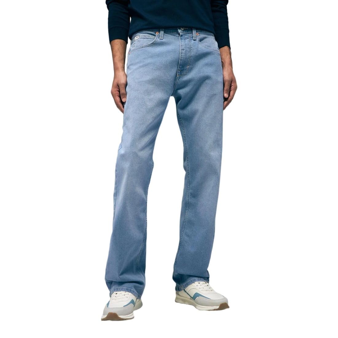 flying machine Men's Slim Straight Fit Jeans| Solid | Mid Rise | Stretchable | Jeans for Man-picture-10