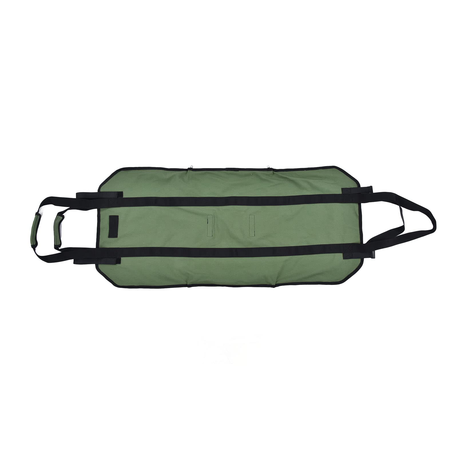 Portalegna da ardere in Tessuto Oxford, Borsa per Legna da ardere Resistente con, Borsa Portatile per Legna da ardere per Campeggio, Picnic, Giardino, Design espandibile per Legna (Verde)