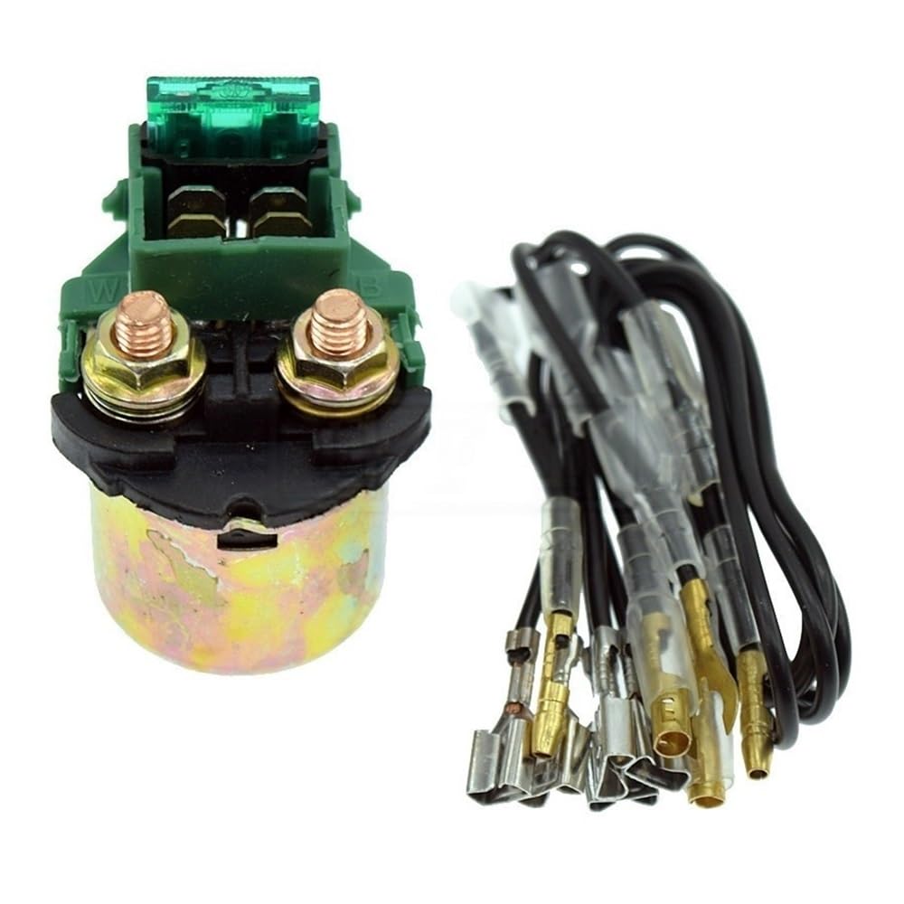 Motocicletta Relè Solenoide Avviamento Per Scrambler 250 1986 Motocicletta 12V Solenoide Di Avviamento Interruttore A Chiave Accensione Relè