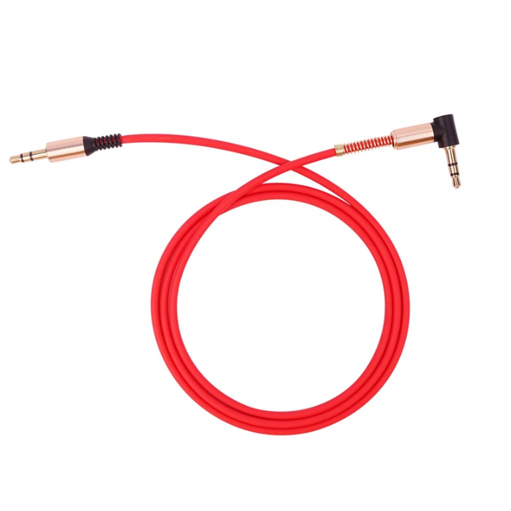Kabel pomocniczy Kabel audio 3,5 mm Kabel głośnikowy Jack 3,5 mm Męski kabel pomocniczy do magistrali słuchawkowej, czarny