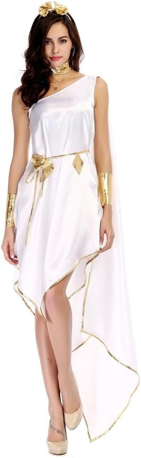 Monssaree Women's Adult One Size Costume Short Dress Greece Style Cosplay