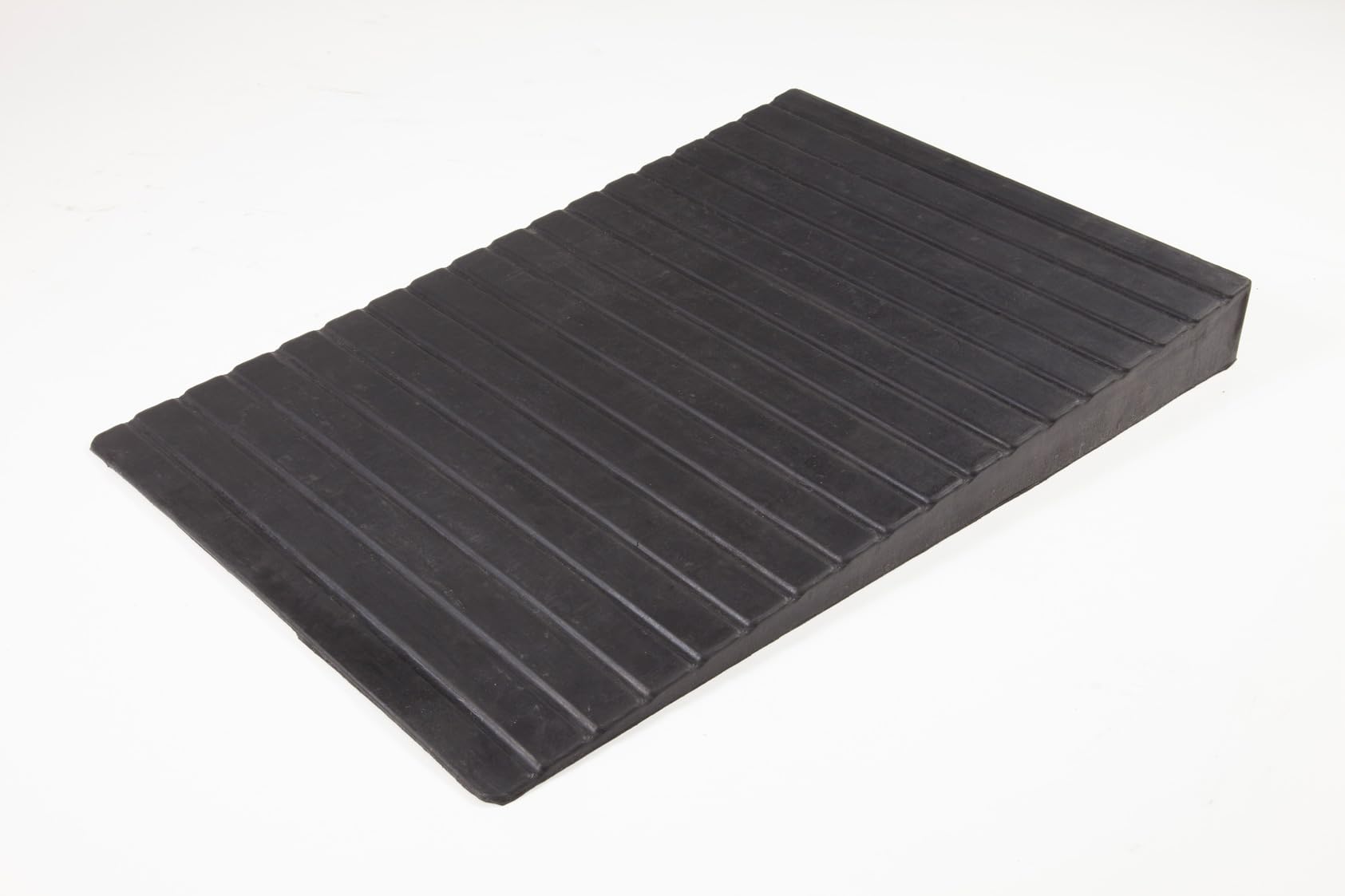 The Ramp People Rubber Ramp 7.4cm - 10cm, 500mm Wide Ramp for Motorbike, Cars, Pets Step Ramp, Kerb Ramp (74mm)