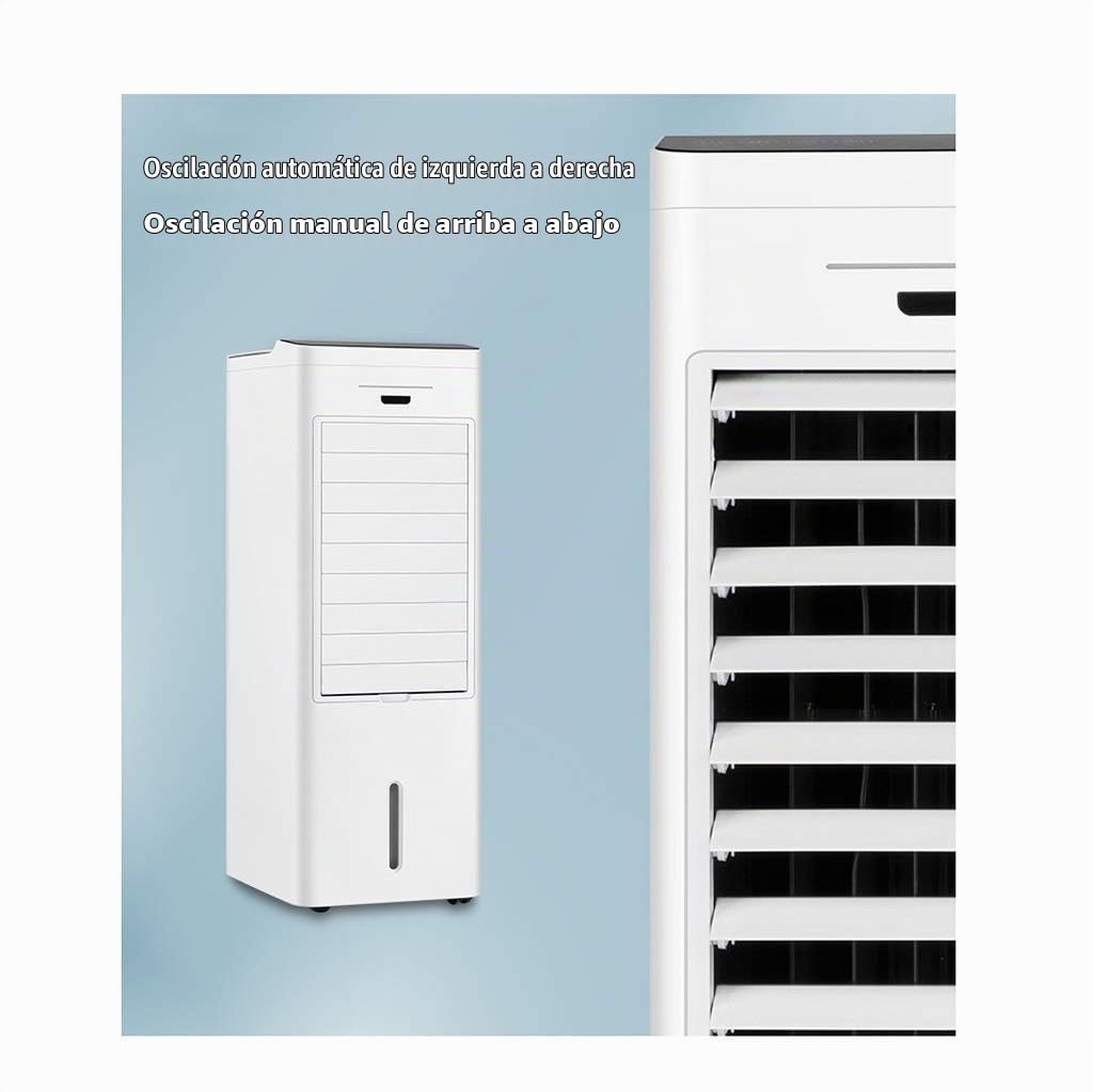 Enfriador de Aire para Oficina en casa Enfriador de Aire de 9000 BTU Unidad de Aire Acondicionado portátil Tres en uno, Aire Acondicionado móvil con Pantalla LED, Control