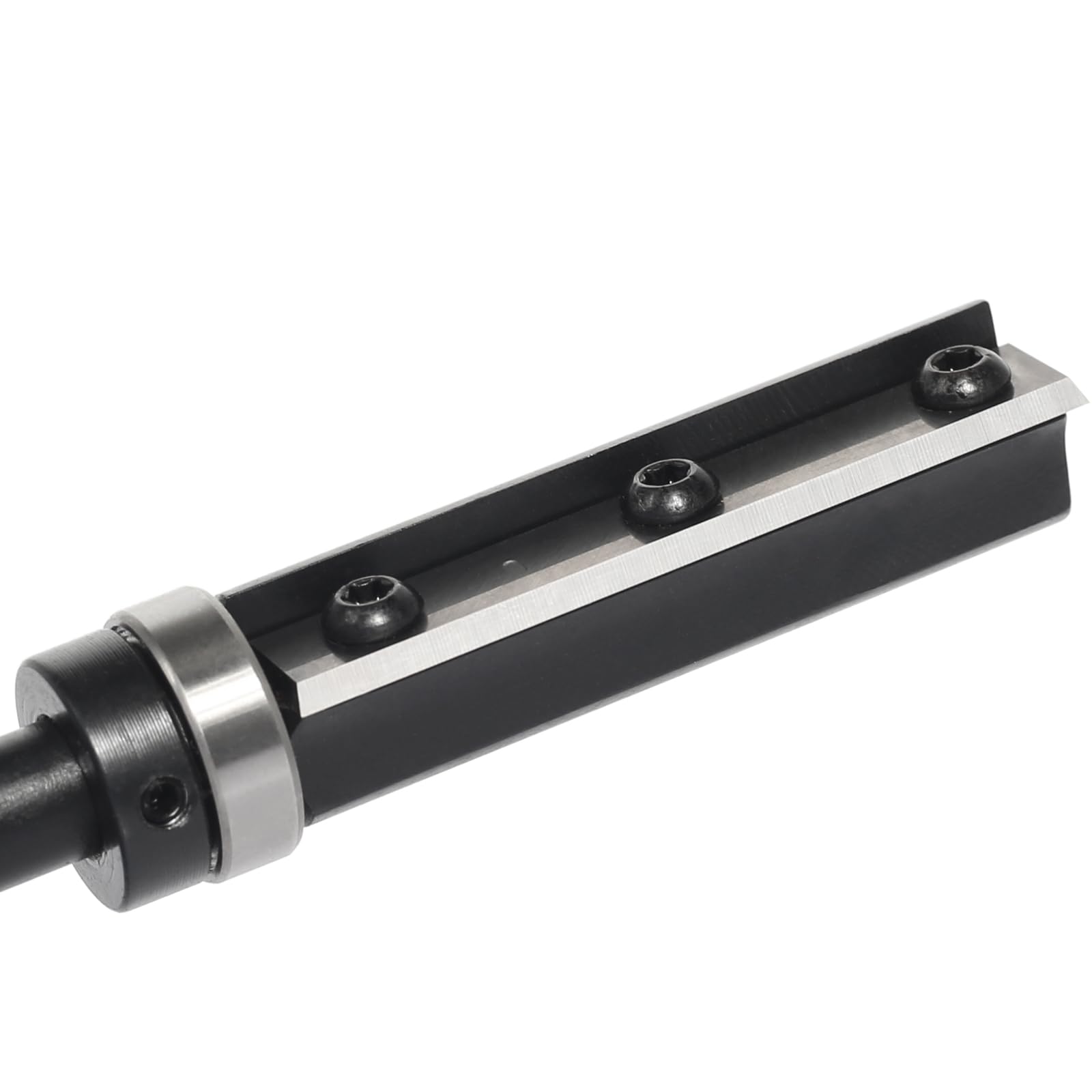 Piastre reversibili, fresa per bordi con albero da 8 mm, fresa superiore con lama in metallo duro sostituibile, cuscinetti a sfera, fresa per legno per la lavorazione dei bordi