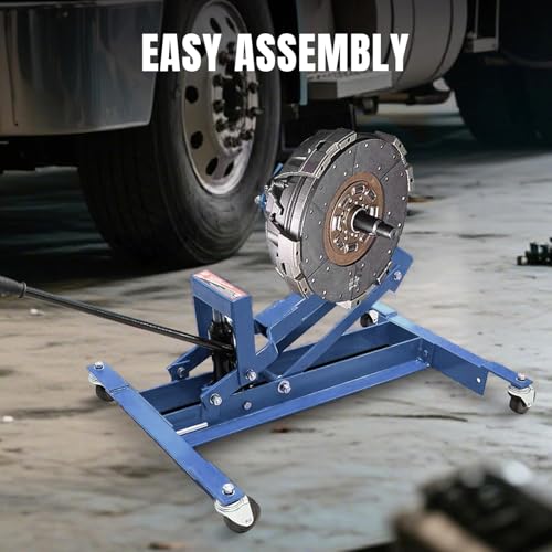 Image of BIG RED Truck Clutch Jack and Flywheel Handler to Transport Heavy Duty Truck Clutches, 300 Lb Capacity, Red,TDC03001