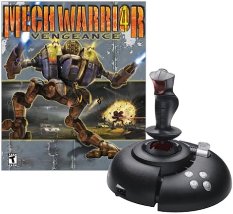 Microsoft SideWinder Force Feedback 2 with Bonus Mech Warrior 4.0 Software