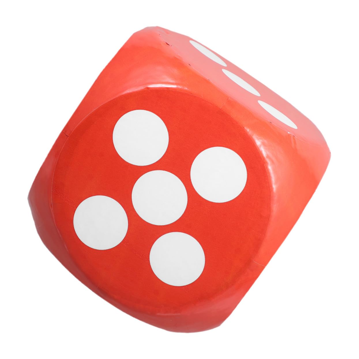 Dados de Espuma Grandes para Fiesta y Aula Dado Gigante Rojo de Seguro para Material Resistente y Apto para Actividades Educativas y Recreativas