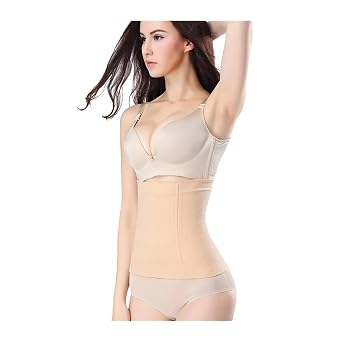 Waist Trainer Waist Trainer Slimming BeltWomen Gym Fitness Cincher Belly Control Corset Women Body Shaper Weight Loss(Black,L)