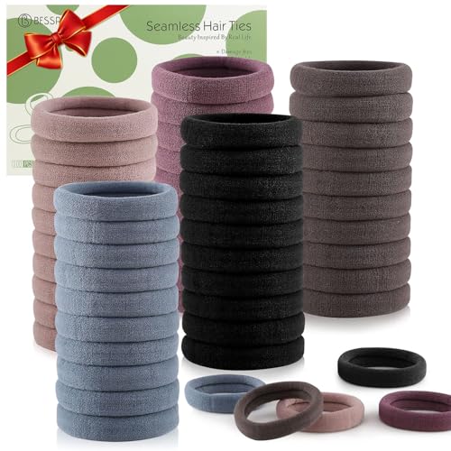 Bessrung 100 Pcs Thick Seamless Ties