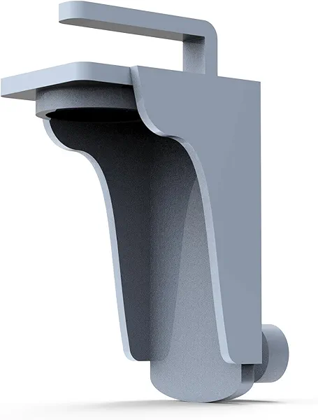 Xprite Heavy Duty Shipping Container Jack Lug-44,092 LB Capacity, Leveling Tool with L-Shaped Handle, Steel Shipping Container Accessories Used to Stabilize Containers and Keep Loads Secure,Gray