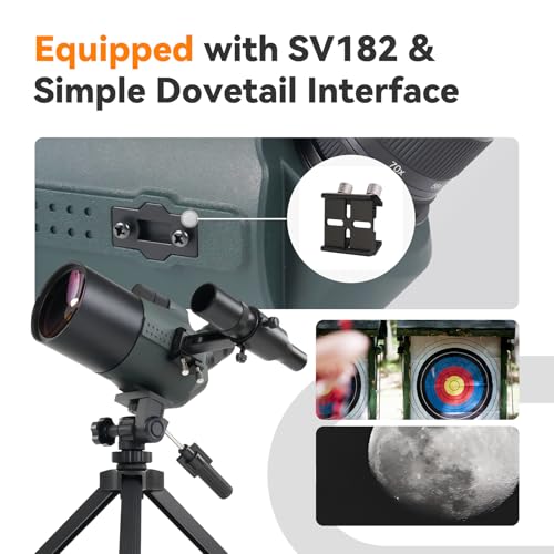 Télescope Maksutov pour planète et observation terrestre haute précision