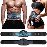 VAOUGE Abdominales Electroestimulacion, Electroestimulador Muscular Abdominales, EMS ABS Estimulador Muscular para...