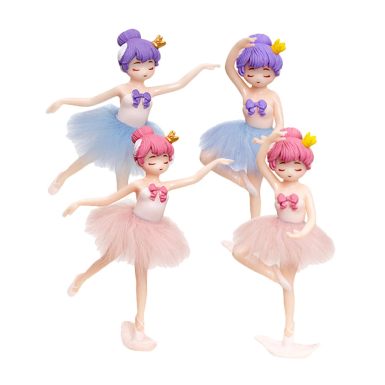 ifundom 20pièces Décorations De Gâteau Ornements pour Fête Anniversaire Figurines pour Gâteaux Et Muffins Décorations De Desserts