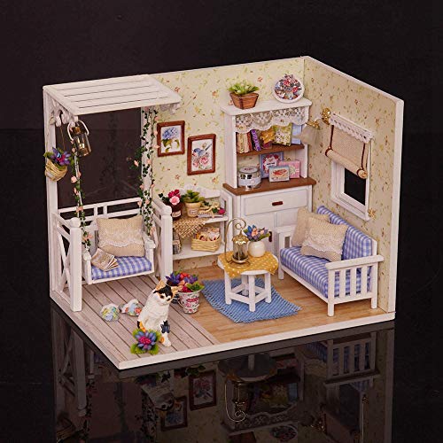 Puppenhaus-Möbel Holzpuppenhaus-Geschenke für Kinder – Bild 5