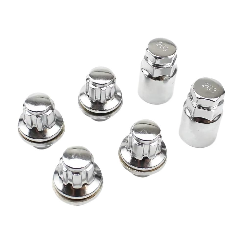 Boulons de Roue pour Toyota Corolla, RAV4, Yaris, Camry, Prius et Highlander. Clé pour écrou antivol de vis de Roue.