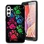 Abstract Colorful Dog Paw